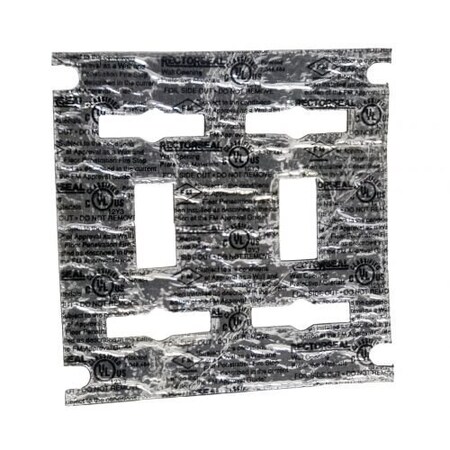 Rectorseal Corp. Metacaulk Cover Guard Double Gang Switch 66274